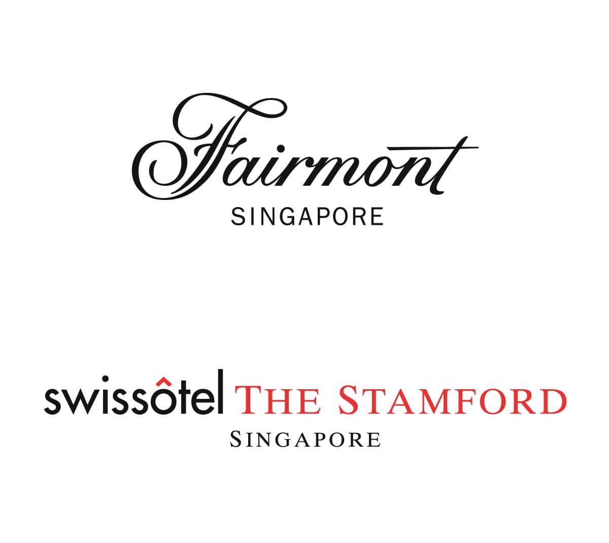 Fairmont Singapore and Swissôtel The Stamford
