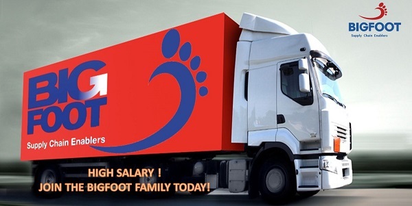 BIG - FOOT LOGISTIC PTE LTD is now hiring on FastJobs!