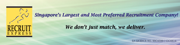 Recruit Express Pte Ltd is now hiring on FastJobs!