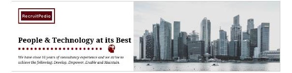 RECRUITPEDIA PTE. LTD. is now hiring on FastJobs!